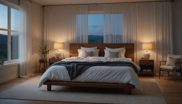 Le matelas gonflable garantit des nuits très confortables
