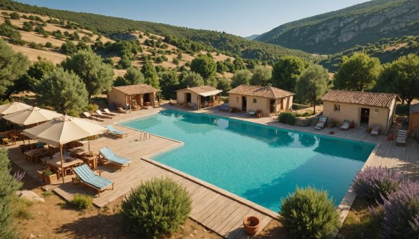 Rendez-vous inoubliables dans un camping avec piscine en Cévennes